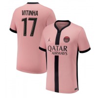 Dres Paris Saint-Germain Vitinha #17 Tretina 2024-25 Krátky Rukáv